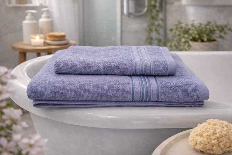 Satisfyn Cotton 400 GSM Bath, Hair, Hand, Face, Sport Towel Set(Pack of 2)