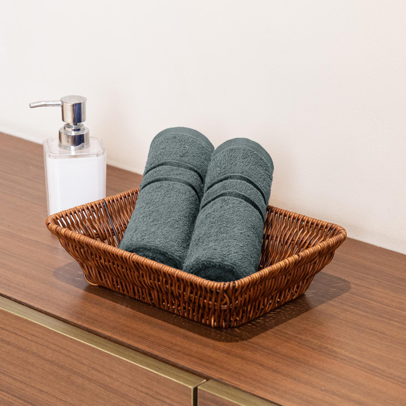 Home Elegance Cotton 400 GSM Hand Towel(Pack of 2)
