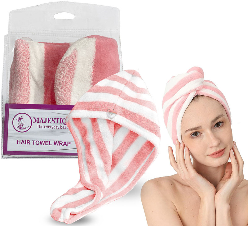 MAJESTIQUE Cotton 450 GSM Hair Towel