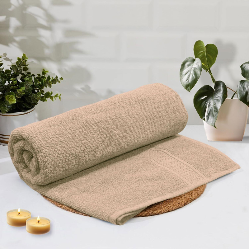 Flooring India Cotton 450 GSM Bath, Beach, Face, Hair, Hand, Sport Towel
