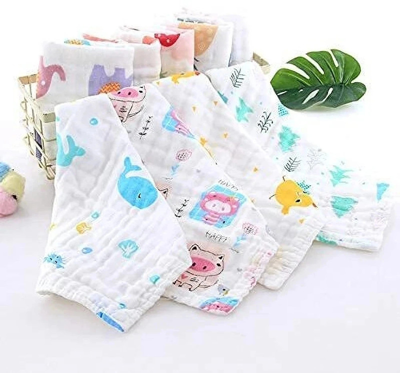 XEAMUSY Cotton 250 GSM Face Towel(Pack of 5)