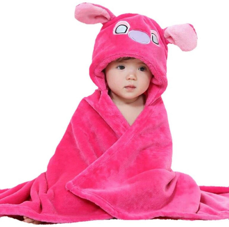 Swissberry Animal Crib AC Blanket for  AC Room(Microfiber, Hotpink)