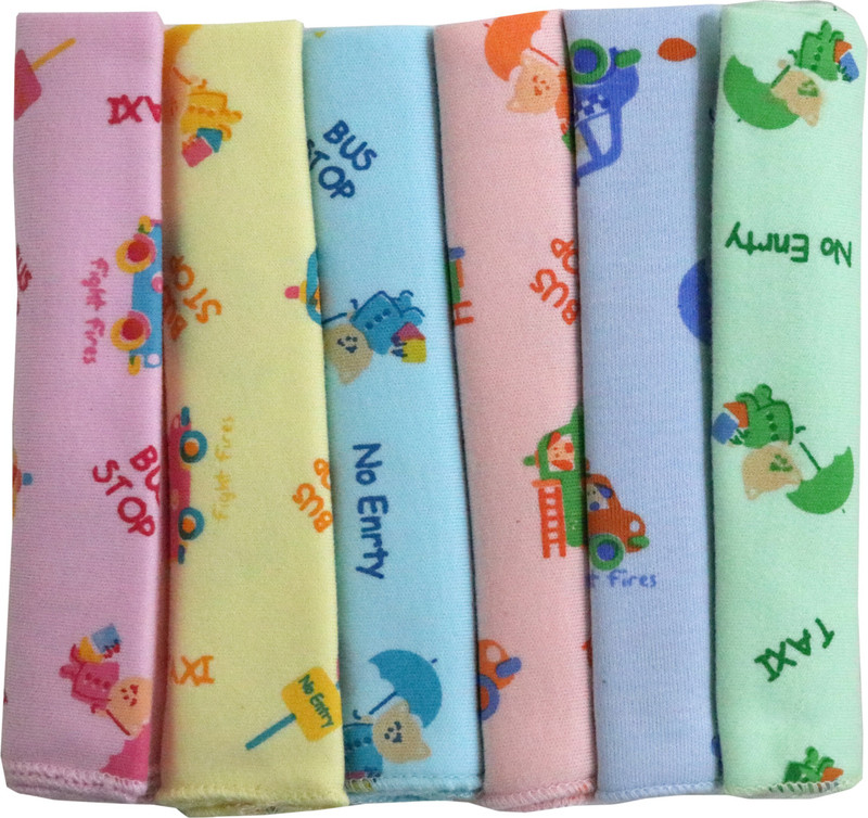 FAVISM Cotton 500 GSM Face Towel(Pack of 6)