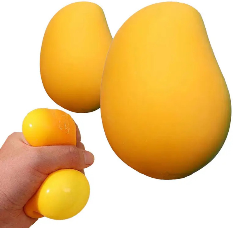 Sawkirp darshraj Squishy Mango Bath Toy(Yellow)