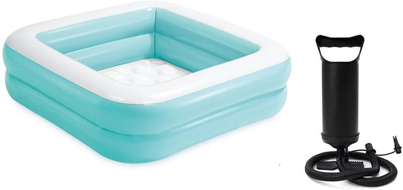 Kidoyz Inflatable Baby Bath Tub and Kids Swimming Pool with Air Pump,PVC Bathtub(Blue)