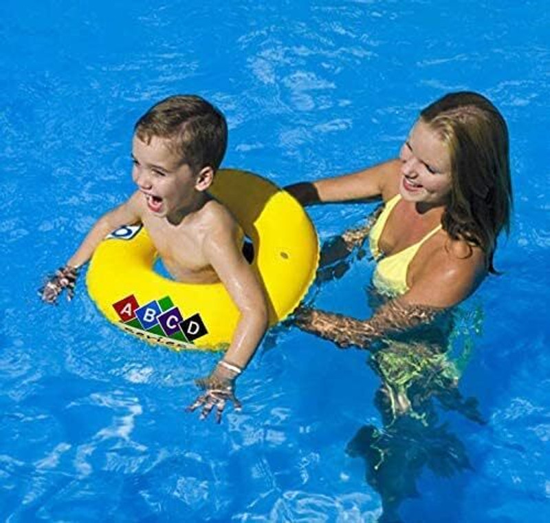 WANQLYN Pool Party Swimming Ring Swim Tube(Multicolor)
