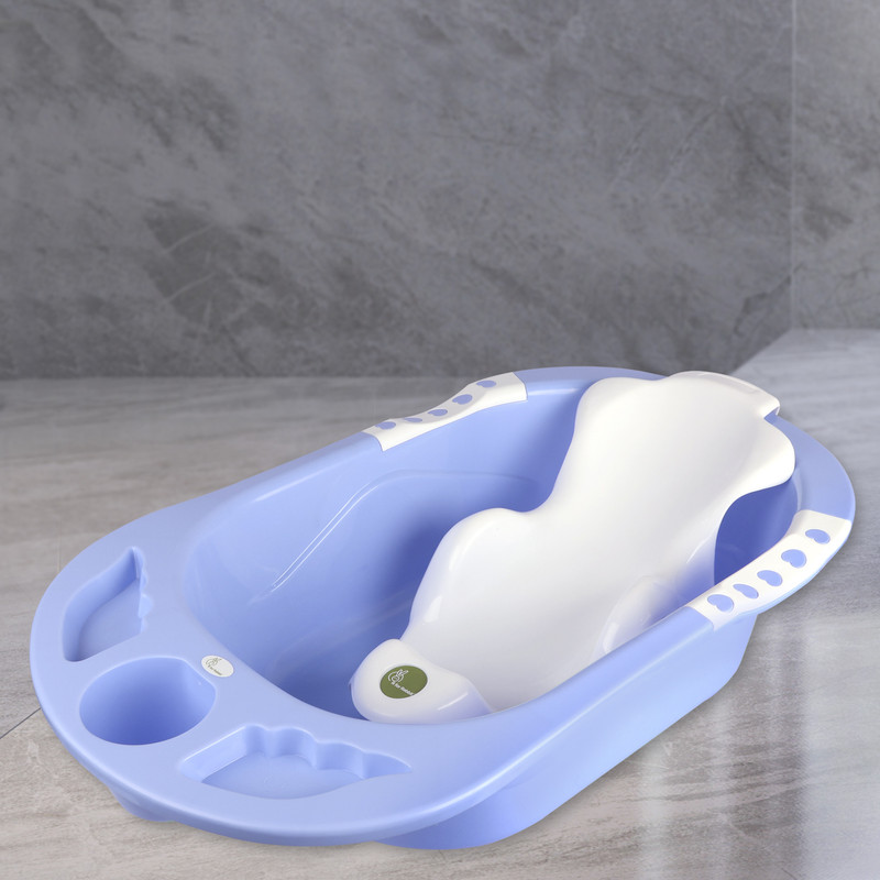R for Rabbit Kiddie Kingdom Splash With Sling Baby Bath Tub for Kids Upto 10Kg Weight(Purple)(Purple)