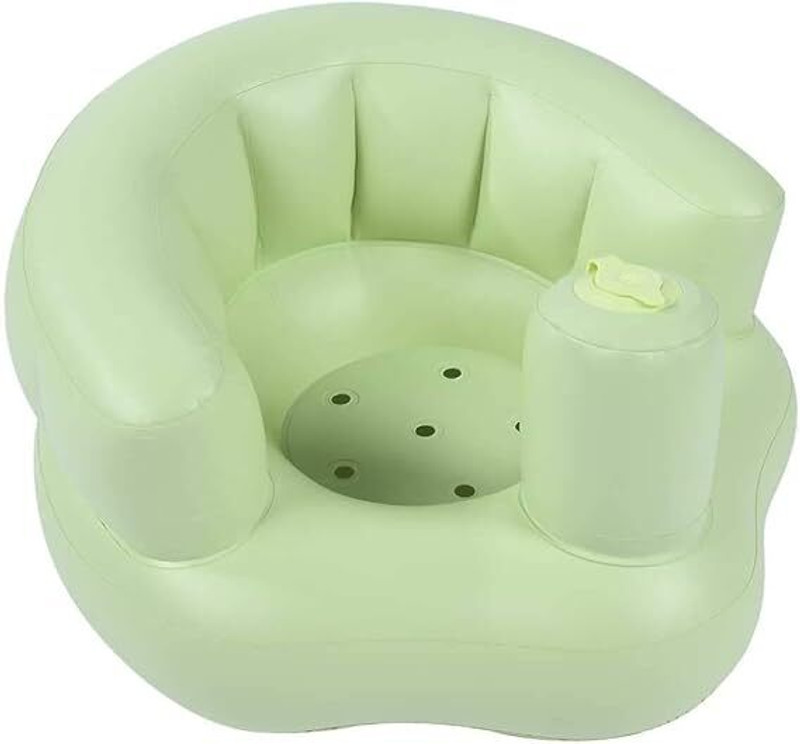 kirfiz Multi Functional Baby seat Portable Baby Support Sofa Chair for Sitting | Baby Bath Seat(Green)