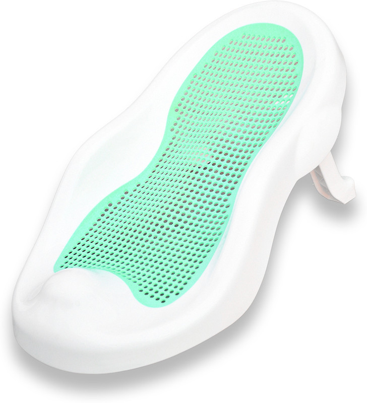 The Little Lookers Smart Clean Foldable Bath Tub for Baby with Anti Slip - Baby Bath Tub for Newborn/Infants Portable Baby Bath Tub for 0-1 Years Old Baby (Bather - Blue)(Blue)