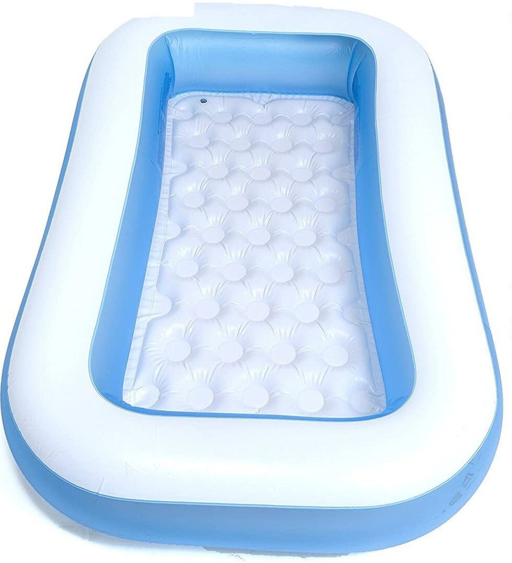 Kovea 5.5 FT. Bath tub for Baby Inflatable Rectangular Pool Swim Floatation Belt