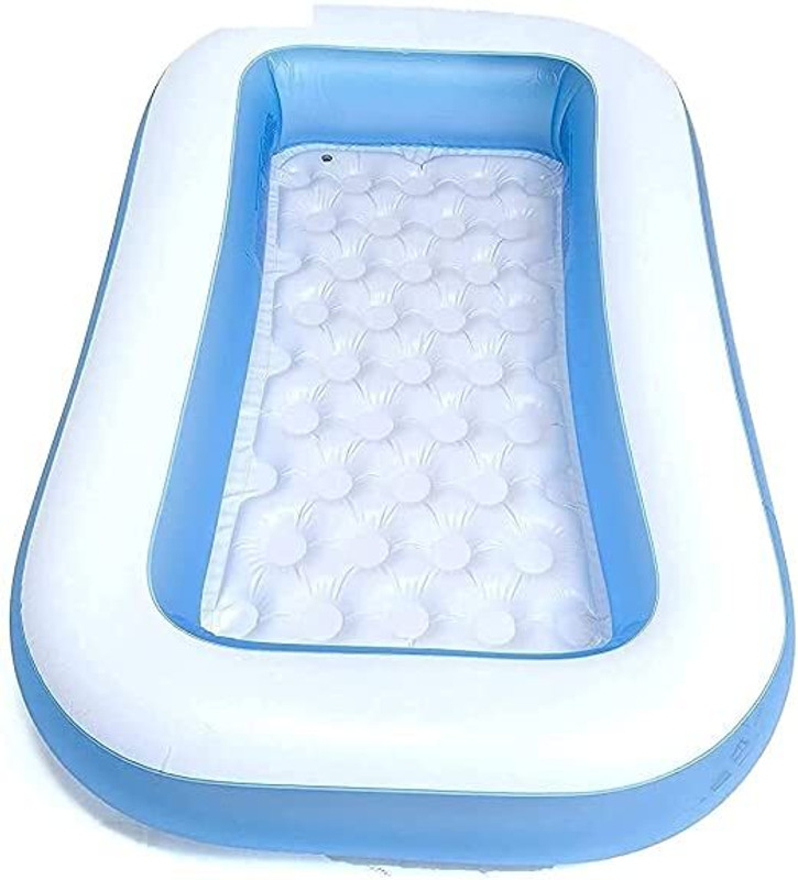 NANHI KILKARI Bath Pool for Kids Age 1 to 5 Years I 6 Feet Size Bath Pool(SKY, White)