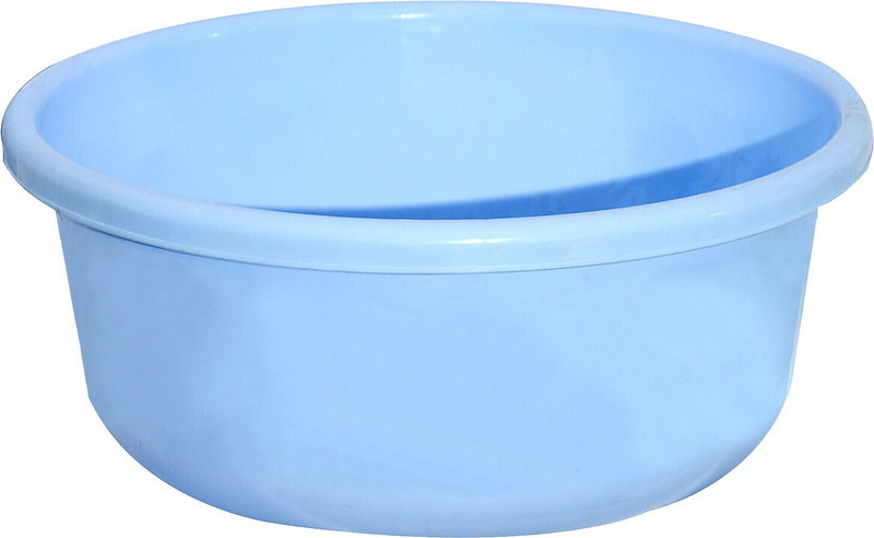 KUBER INDUSTRIES Unbreakable Plastic Multipurpose Bath Tub/Washing Tub 40 LTR (Sky Blue)(Sky Blue)