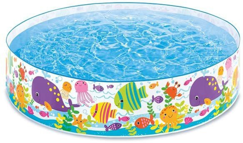 Nexteesh Swimming Pool Kids Ocean Pool Portable Baby Kids ,Adults Bath Swim Tubs (6ft)(Multicolor)