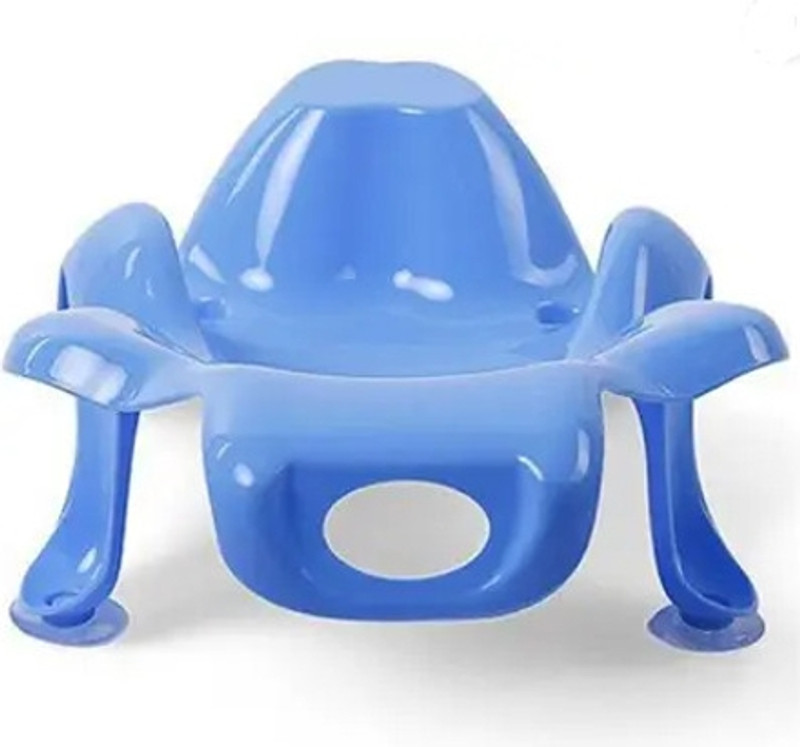 KinderTales Toddler Bath Seat Sling with Non-Slip Baby Bath Seat (Blue)(Blue)