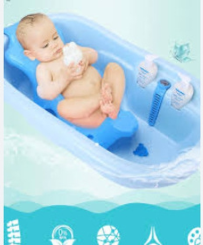 Tiny Tales Baby Bather/Bathstand for(IND*7936) Girl & boy(Blue)