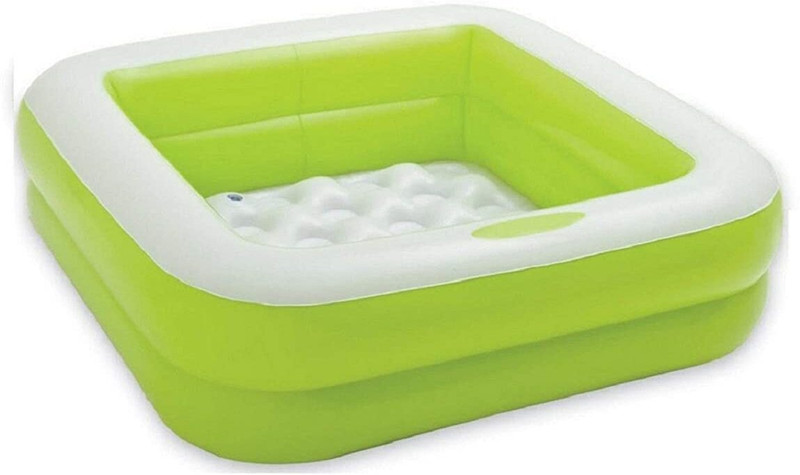GOSHOPPE ENTERPRISES Swimming Pool, Bath tub, Water Pool for Kids (Square 3 Feet)(Multicolor)