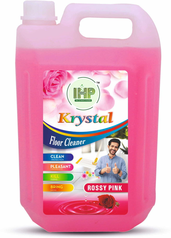 IHP ISHAN_KRYSTAL_PERFUMED FLOOR CLEANER 5L- ROSE Rose(2 x 2500 ml)