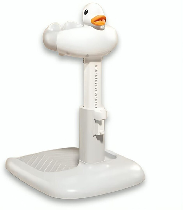 Snevad Baby Shower Bath Stand Adjustable Height with Non Slip Base Duck Design Baby Bath Seat(Multicolor)