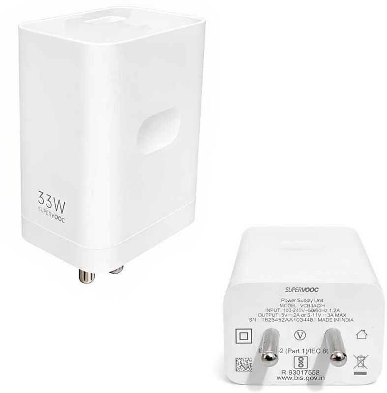 realme 80 W SuperVOOC 7 A Wall Charger for Mobile(White)