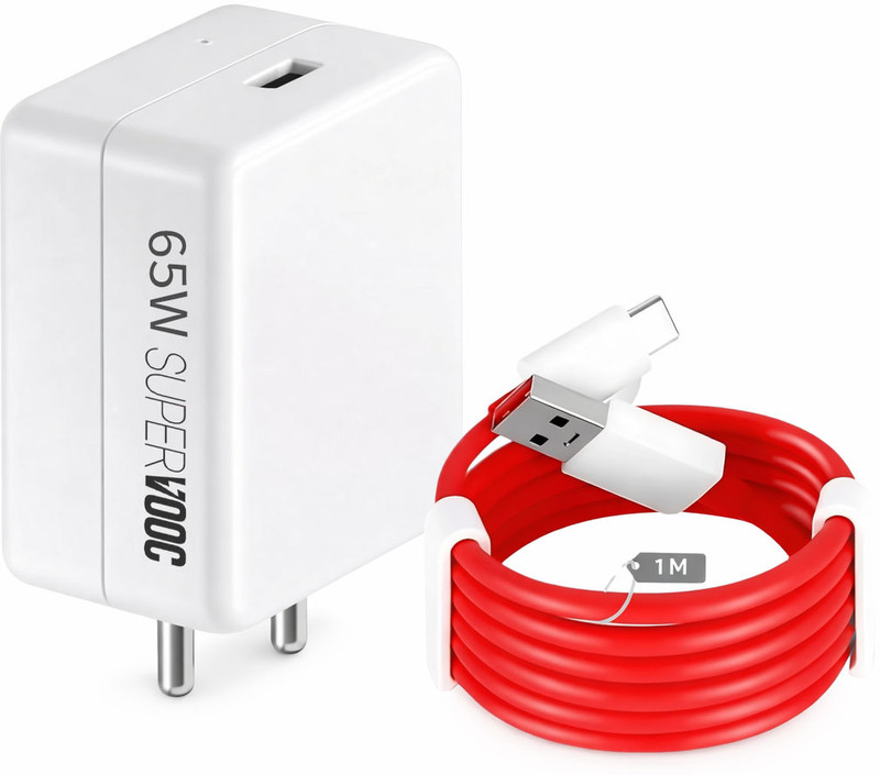 Sulania Wall Charger Accessory Combo for 65 Watt Power Adapter- Ultra Fast Charger for Universal Compatibility(5.Amp 480 Speed Charger Red and White)