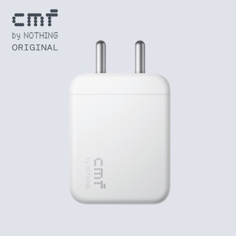 CMF by Nothing 33 W Quick Charge 3 A Wall Charger for Mobile(White)