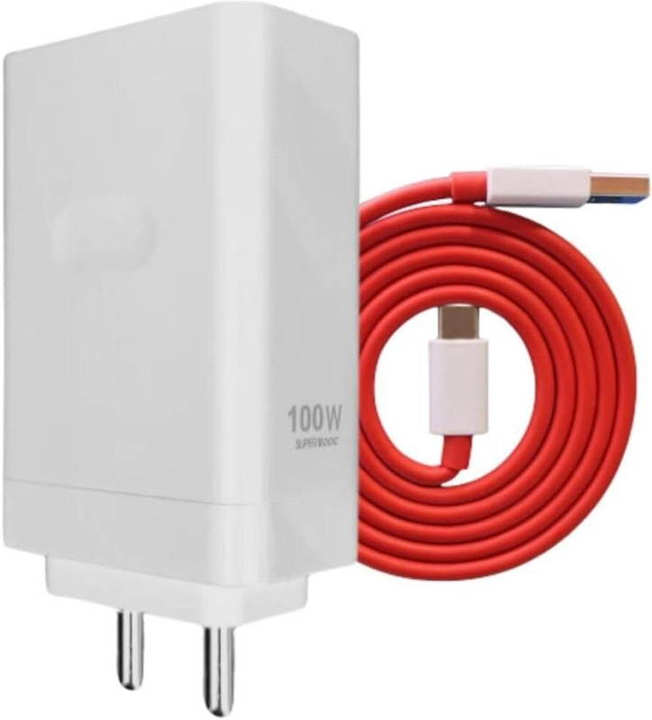 OnePlus 100 W SuperVOOC 9 A Wall Charger for Mobile(White, Cable Included)