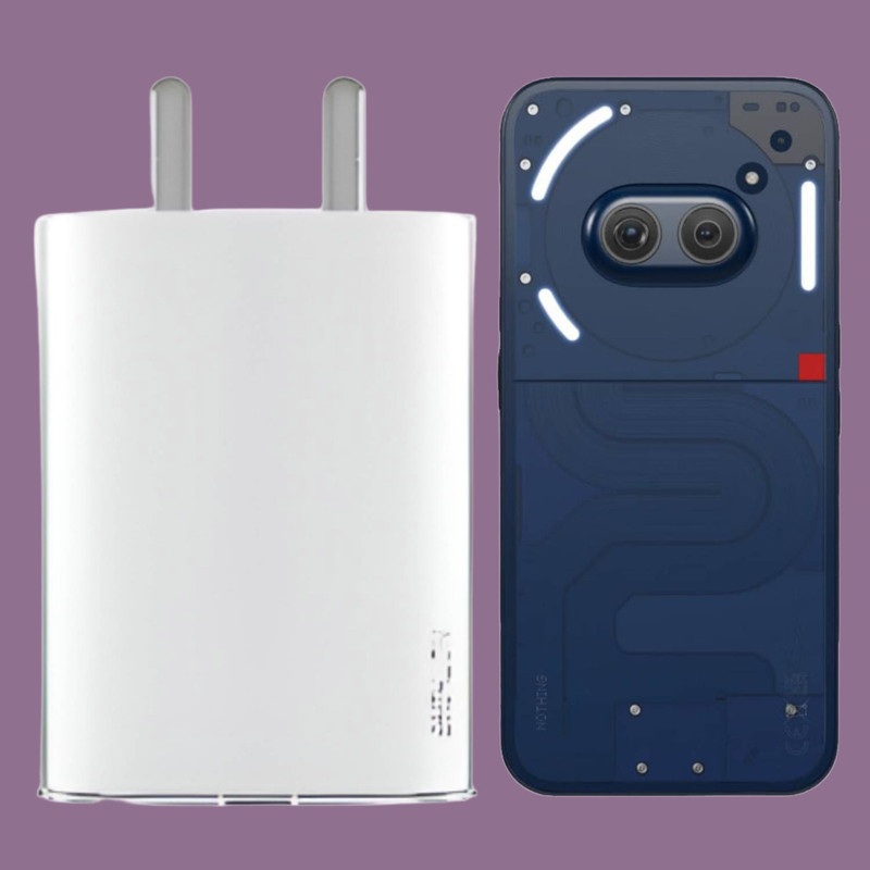 Zybux 45 W PPS 3 A Wall Charger for Mobile(for Phone 2A, Phone 2,Phone 1,Phone 2A Special edition, White)