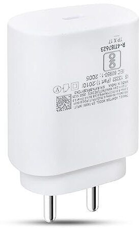 Flipkart SmartBuy 25 W Supercharge 3 A Wall Charger for Mobile(White)
