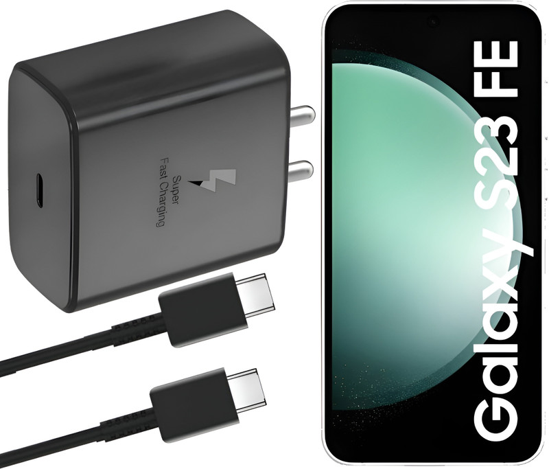 MGEdge 45 W PD 8 A Wall Charger for Mobile with Detachable Cable(Charger for Samsung Galaxy A36 5G #JustHere, Cable Included)