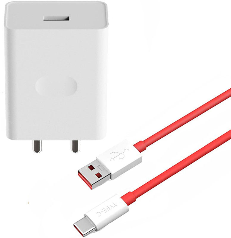 EliteGadgets 67 W SuperVOOC 6 A Wall Charger for Mobile with Detachable Cable(Compatble with Realme 7 Pro, 80 watt Charging Supported, White, Cable Included)