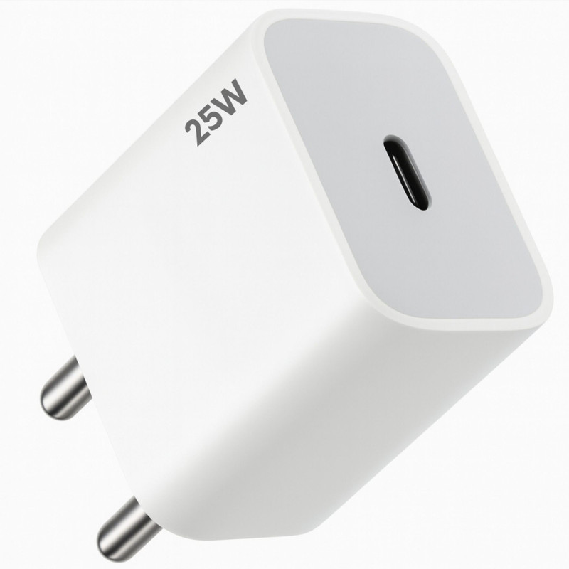 Tecno 33 W Quick Charge 3.4 A Wall Charger for Mobile(White)