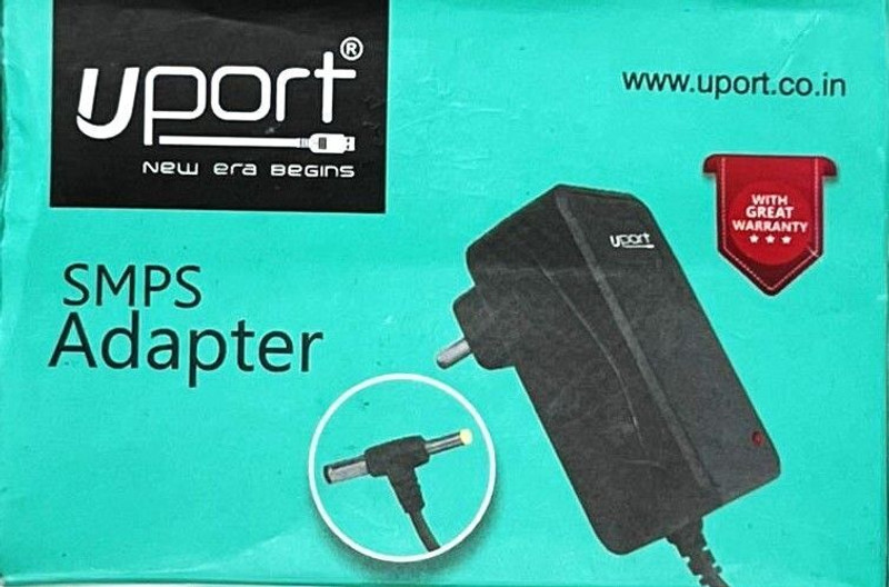 UPORT Supercharge 2 A SMPS Charger for Gaming(Black)