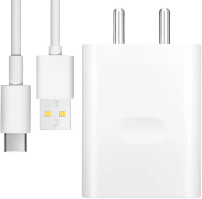 BLYNOIZ 45 W SuperVOOC 5 A Wall Charger for Mobile with Detachable Cable(Compatible with oppo K13 5G, K13x 5G, K13 Turbo, K13 Turbo Pro 5G, White, Cable Included)