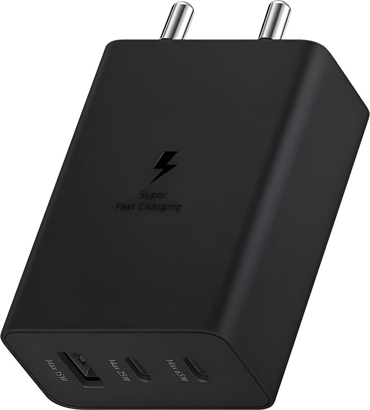 AM BRAND 100 W SuperVOOC 5 A 3 Port Gaming Charger with Detachable Cable(Black, Cable Included)