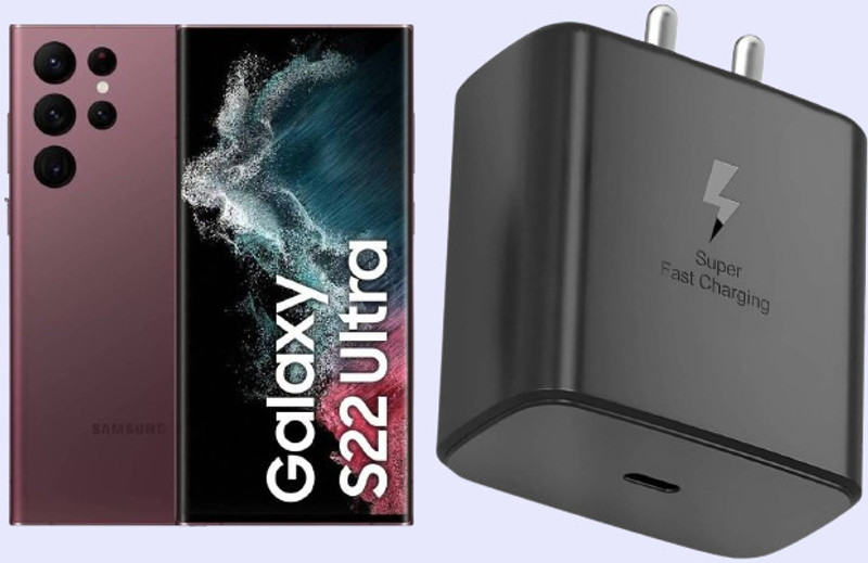 xykos 45 W PD 5 A Wall Charger for Mobile(for Samsung Galaxy S22 ULTRA 5G Adapter)