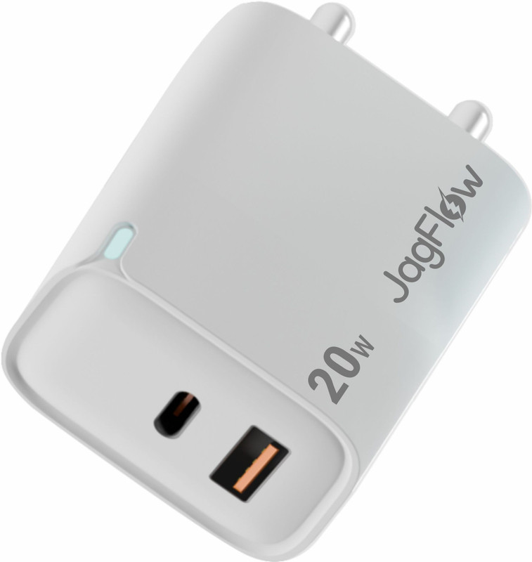 Trueview 20 W Quick Charge 3 A Dual Port Mobile Charger(White)