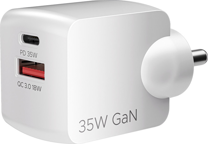 Samsung 25 W GaN 3 A Wall Charger for Mobile(White)