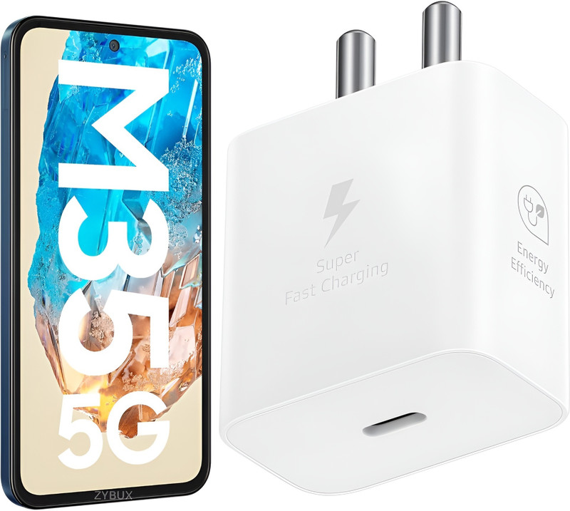 UXE 25 W GaN 3 A Wall Charger for Mobile(for samsung galaxy A35 Mobile 5g - White)