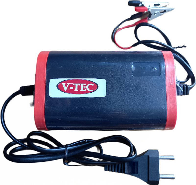 V-TEC SMPS Battery charger 14 volt 2AMP (4.5AH-26AH) Batteries for Ups,car,bike (RED) Worldwide Adaptor(Red)