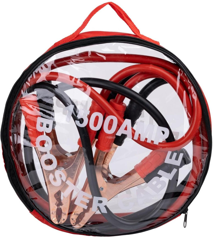 FIPPYO 1500 AMP Booster Cable - Heavy Duty 6.5 ft Battery Jumper Cable(Pack of 1)