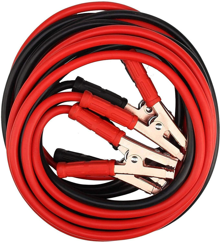 On cart 500 amp booster 10 ft Battery Jumper Cable(Pack of 1)