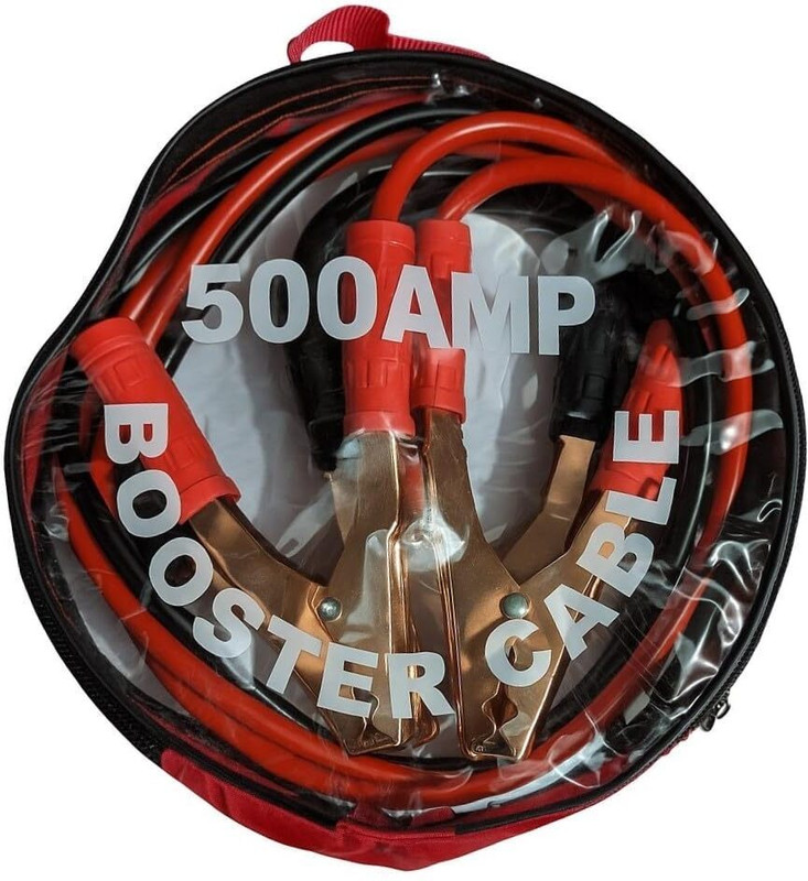VALORACE Car Heavy Duty Auto Jumper Cable Battery Booster Wire Clamp with Alligator Wire 6.3 ft Battery Jumper Cable(Pack of 1)