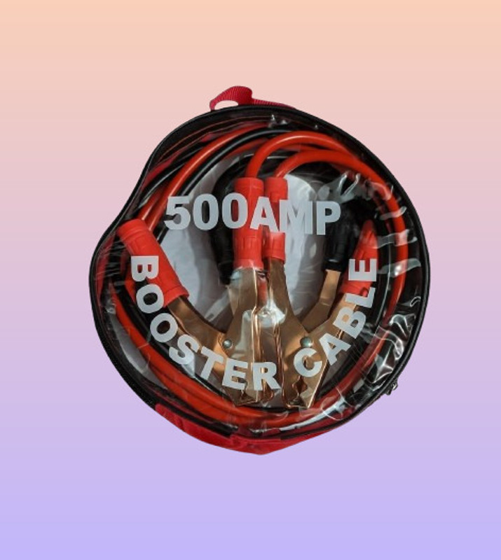 juggaris 500amp59 6.3 ft Battery Jumper Cable(Pack of 1)