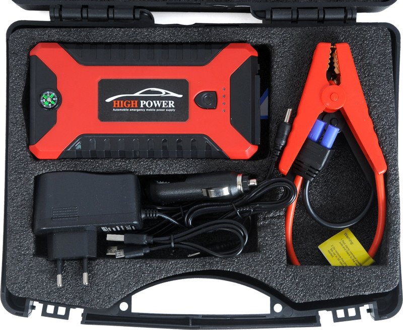 purvish Car Battery Jump Starter Petrol & Diesel Engines, 8000 mAh, 8+ Starts Per Charge 1.5 ft Battery Jumper Starter(Pack of 1)