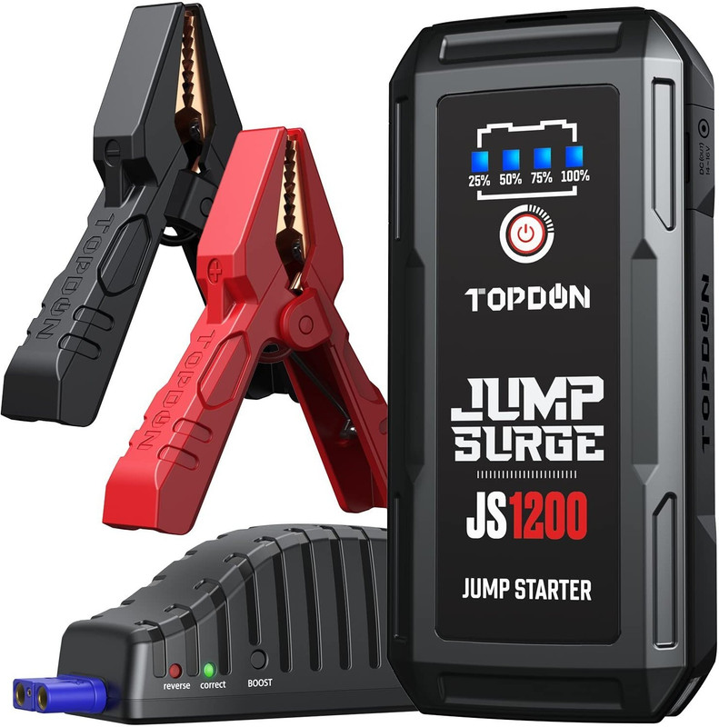 Topdon JS1200 1 ft Battery Jumper Cable