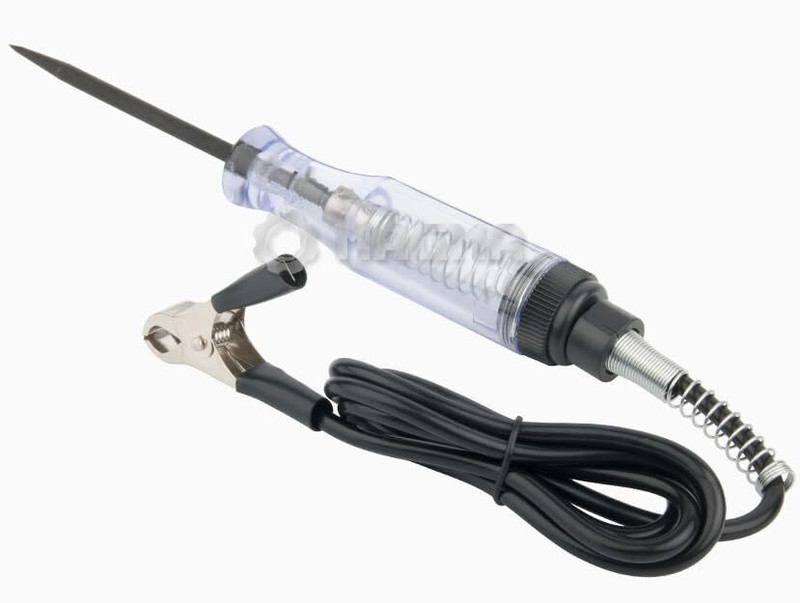 PKT Circuit Tester with Light 6V-12V-24V Range for Continuity Voltage Electrical Digital Battery Tester