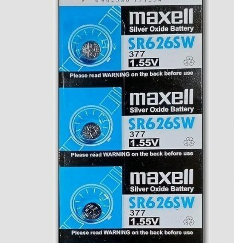 Maxell SR 626W 1.5 V  Battery(Pack of 3)