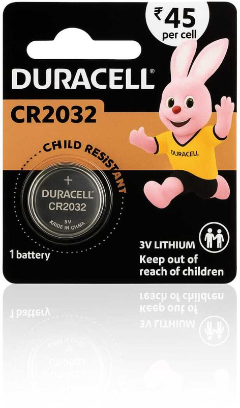DURACELL CR2032 3V Lithium Power Cell |Advanced Micro Energy Source for Precision Devices  Battery(Pack of 5)