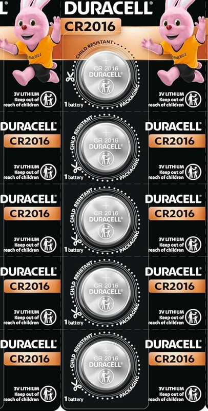 DURACELL CR2016 Lithium Coin cell  Battery