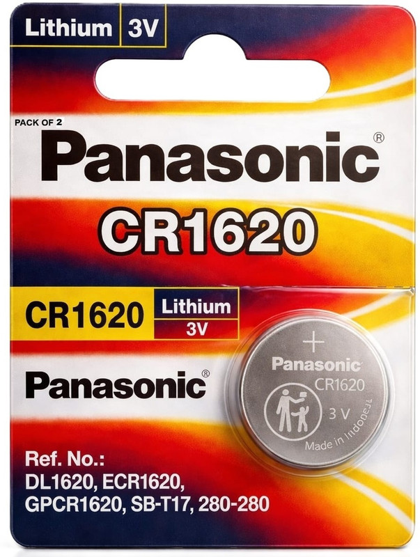 Panasonic ⚡CR1620 3V Lithium Coin  Long Lasting Power ⚡  Battery